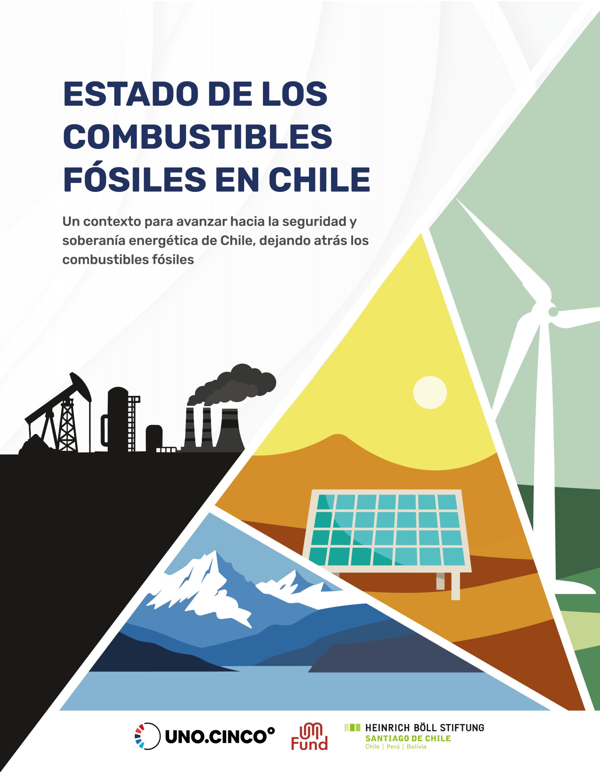 Uno Punto Cinco lanza informe sobre el estado de los combustibles fósiles en Chile
